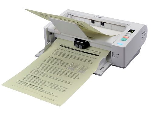 Új asztali lapolvasó a Canon gyártósoráról - DR-M140
